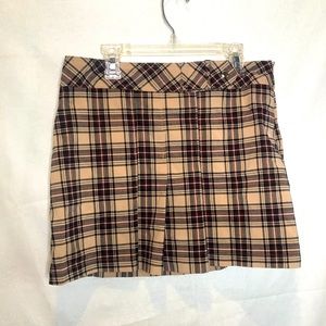 No boundaries Junior plaid skirt size 7